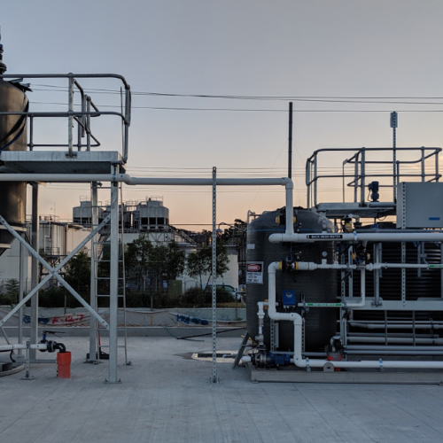 One of many types of ground water treatment plants designed and constructed by Hydroflux
