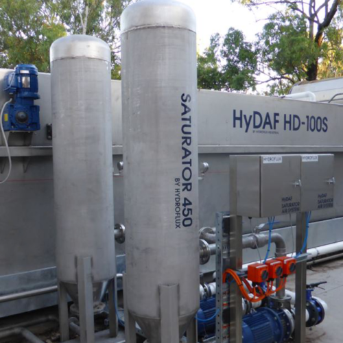 A HyDAF HD-100 installed at a meat processing plant in QLD
