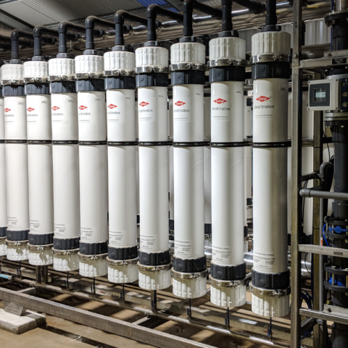 HyPURE Ultrafiltration system for potable water production at a winery in SA
